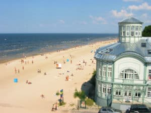 Jurmala, het meest populaire strand van Letland